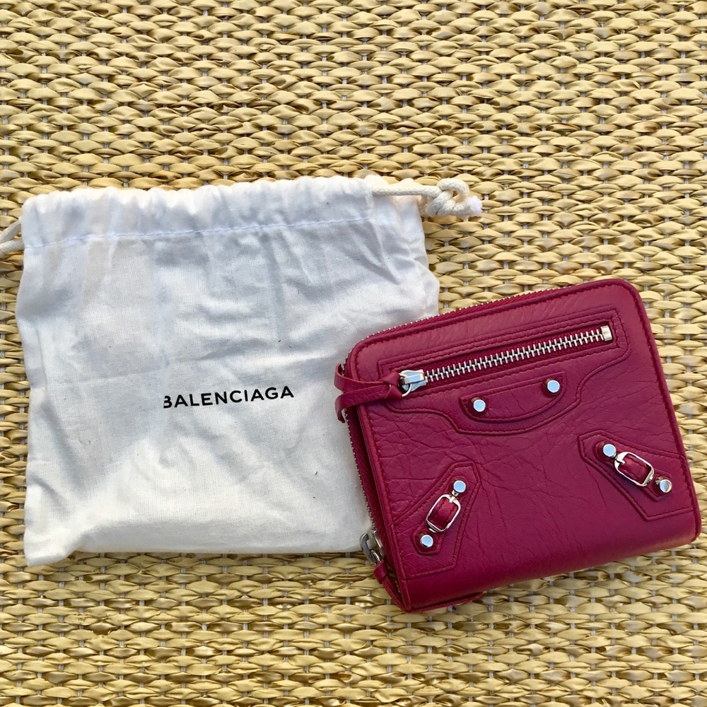 Balenciaga Classic Compact Zip Wallet